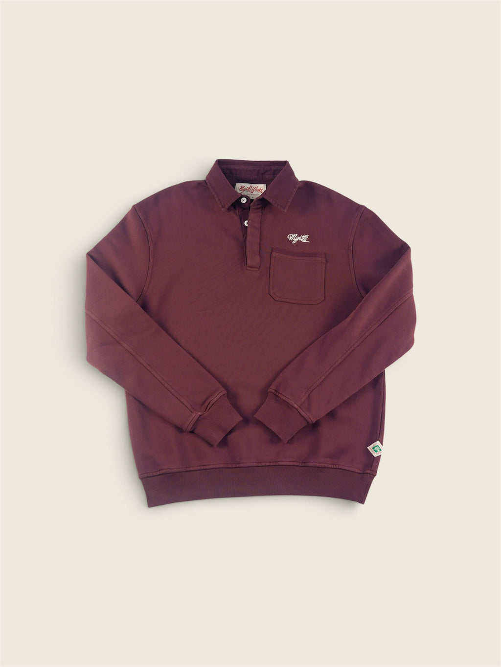 Crofton Rugby Sweatshirt : Tawny Port